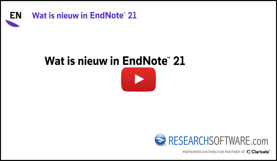 What's new in EndNote 21