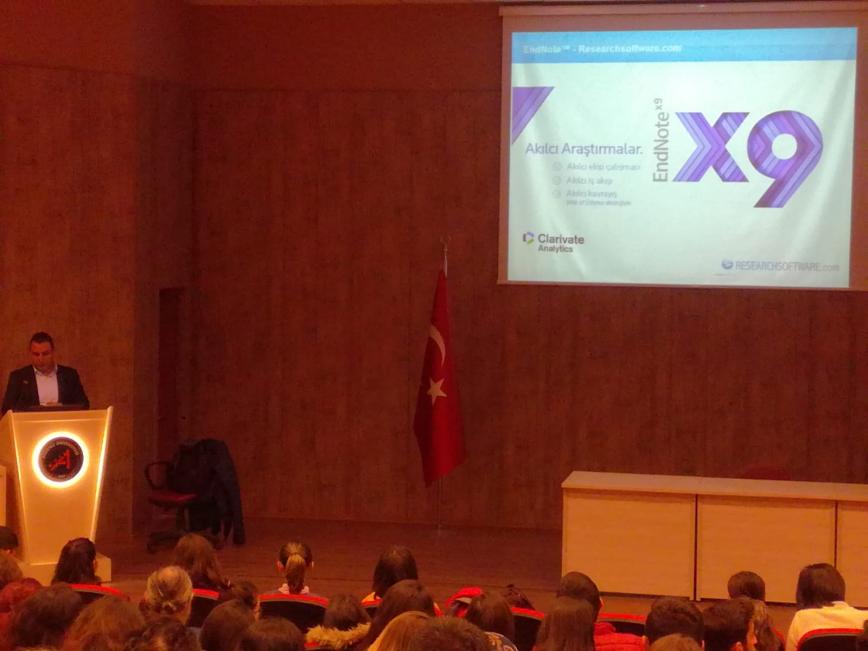 Akdeniz University EndNote training seminar